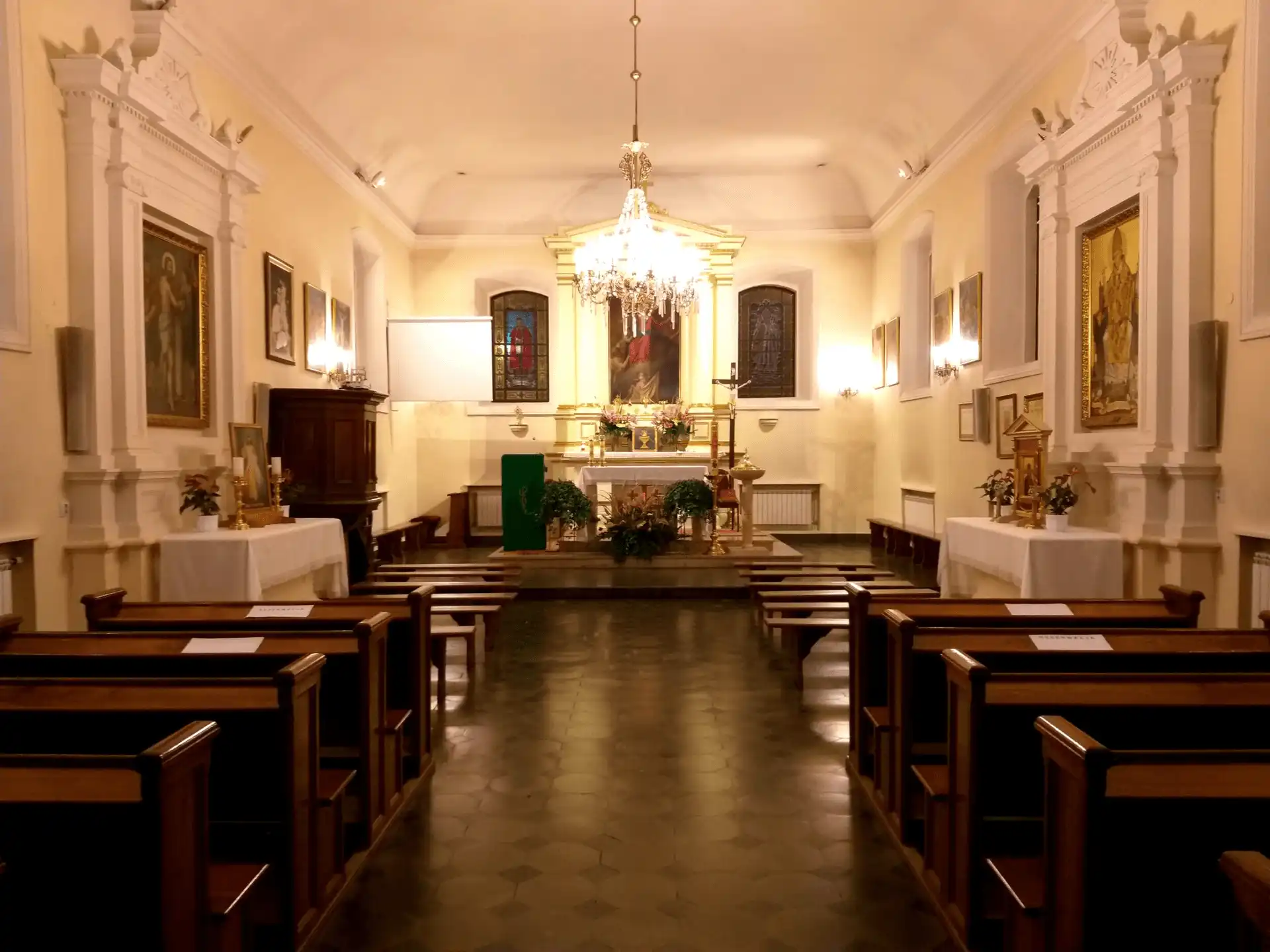 Wnętrze kościoła